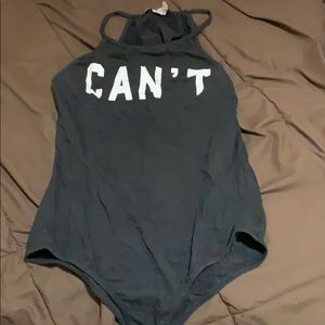 Black bodysuit